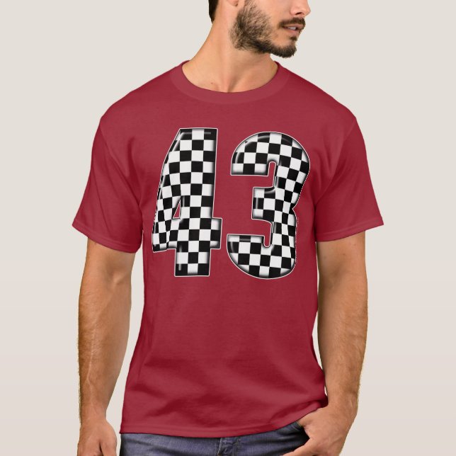 T-shirts número da auto competência 43 (Frente)
