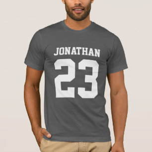 T-shirts Número de Nome Personalizado Mens Esporte Jersey T