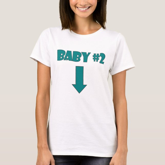 T-shirts NÚMERO TWO.png do BEBÊ (Frente)