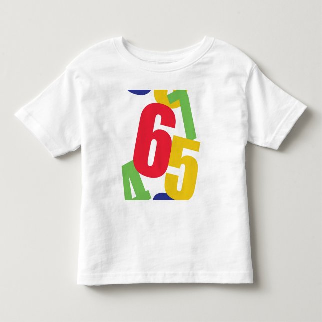 T-shirts números (Frente)