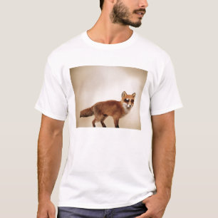 T-shirts nunca visto uma raposa que veste máscaras?