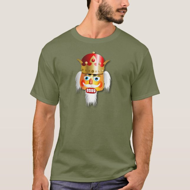 T-shirts Nutty Nutcracker King Cartoon (Frente)