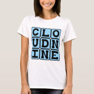 T-shirts Nuvem Nove, Sentimento de Excelente