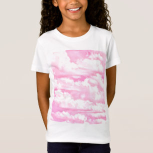 T-shirts Nuvens Rosa Rosa Festivas