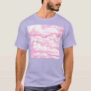 T-shirts Nuvens Rosa Rosa Festivas
