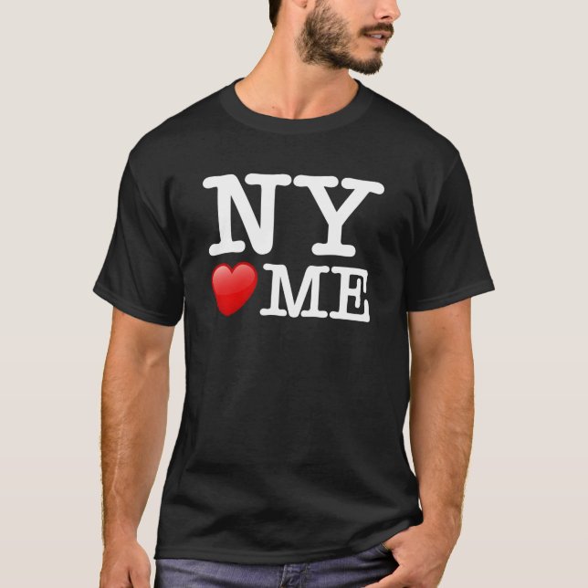 T-shirts NY me ama, NYC me ama (Frente)
