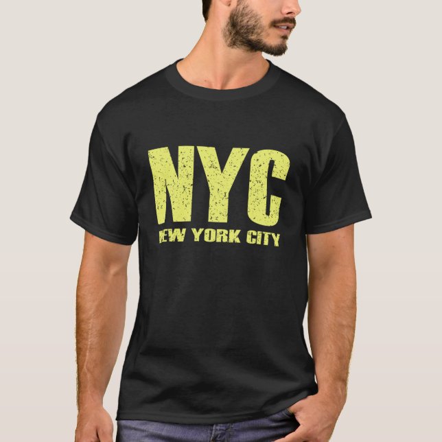 T-shirts NYC - Cidade de Nova York (Frente)