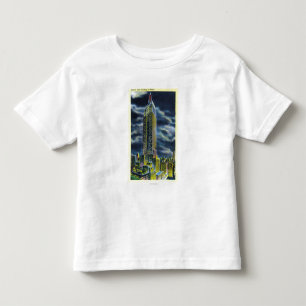 T-shirts NYC, estado novo de YorkEmpire que constrói na