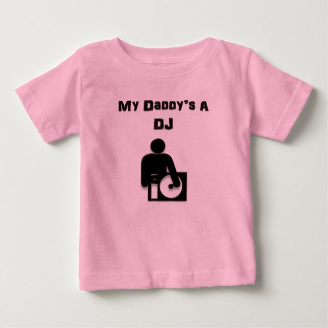 T-shirts O A DJ do meu pai (Frente)
