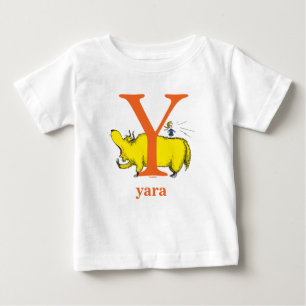 T-shirts O ABC do Dr. Seuss: Letra Y - Laranja Adicione s