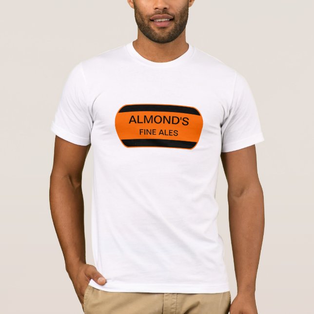 T-shirts O Ales fino da AMÊNDOA (Frente)