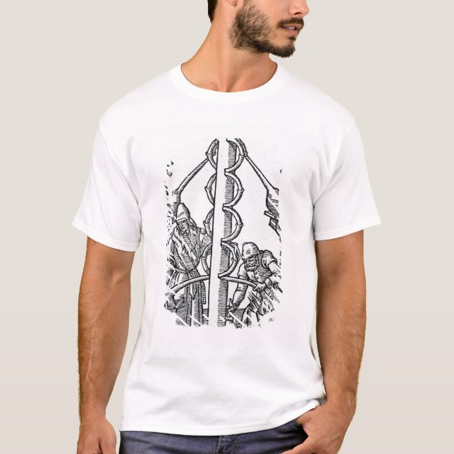 T-shirts O alquimista no trabalho (Frente)