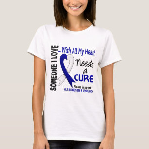 T-shirts O ALS precisa uma cura 3