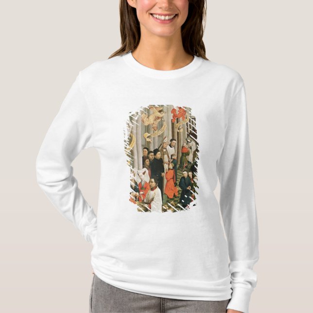 T-shirts O Altarpiece de sete sacramentos (Frente)
