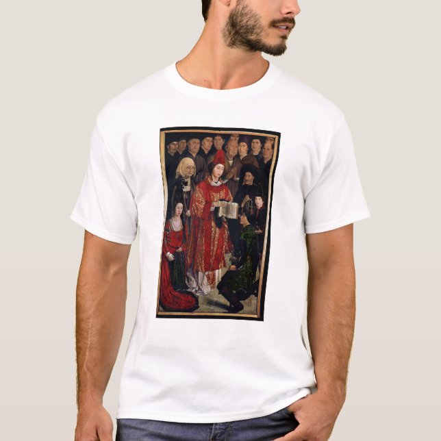 T-shirts O Altarpiece de St. Vincent (Frente)