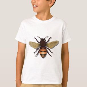 T-shirts O amarelo customizável Bumble a abelha