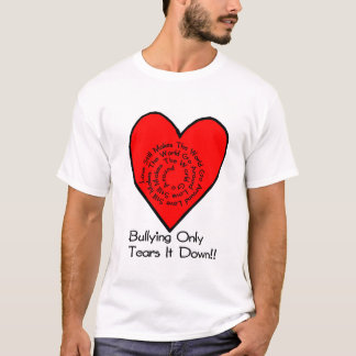 T-shirts O amor ainda faz o mundo circundar