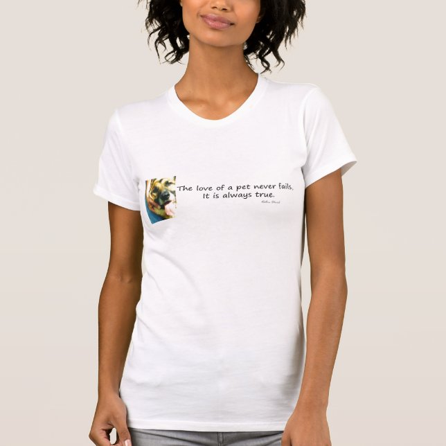 T-shirts O Amor de um Pet (Frente)