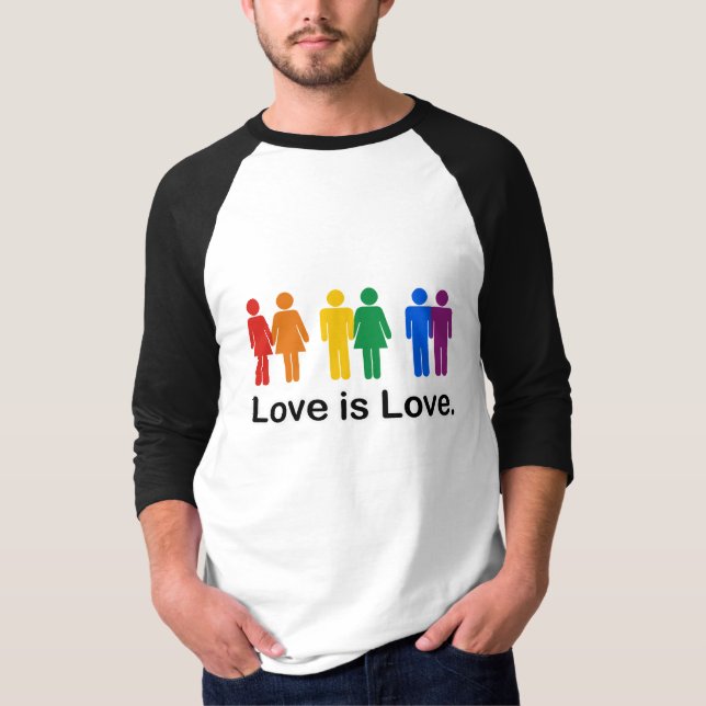 T-shirts O amor é amor (Frente)