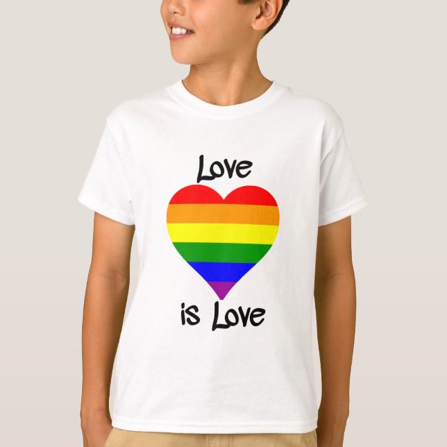 T-shirts O amor é amor (Frente)