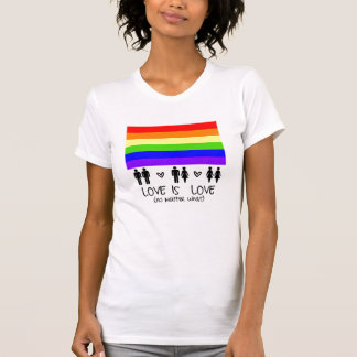 T-shirts O amor é amor