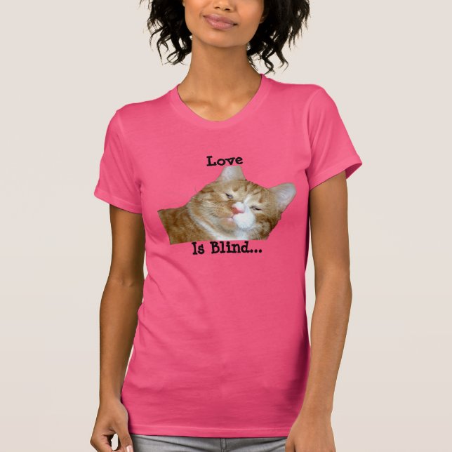 T-shirts O Amor É Cego (Frente)