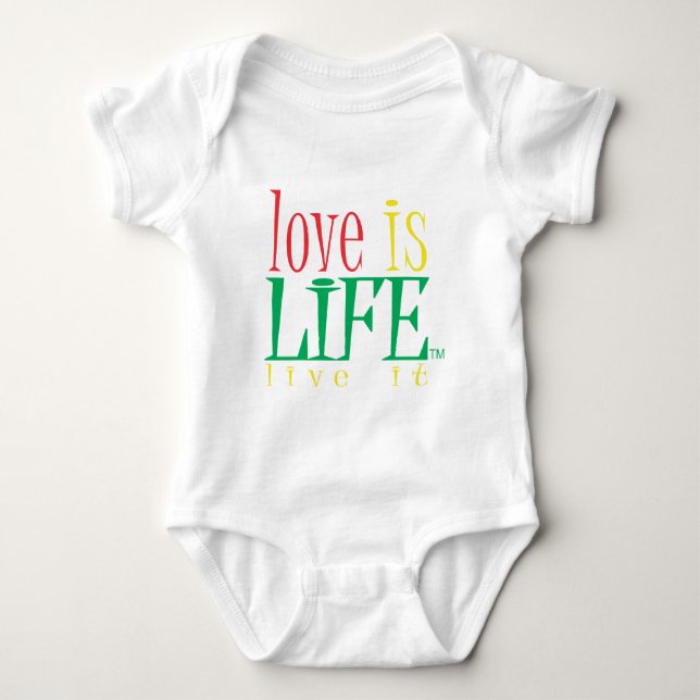 T-shirts O amor é vida (Frente)