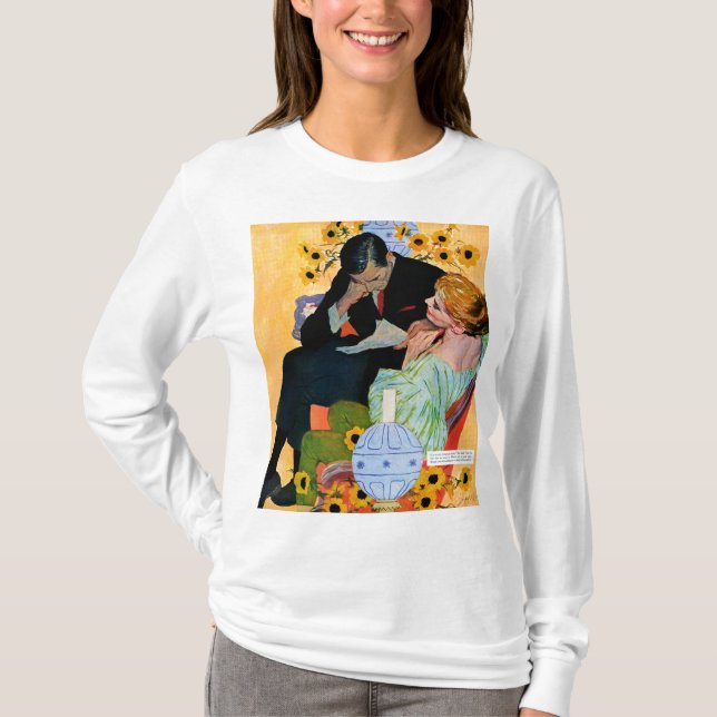 T-shirts O amor morre lentamente (Frente)