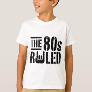 T-shirts O anos 80 ordenado