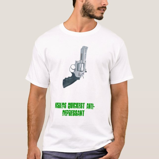 T-shirts O antidepressivo o mais rápido do mundo (Frente)