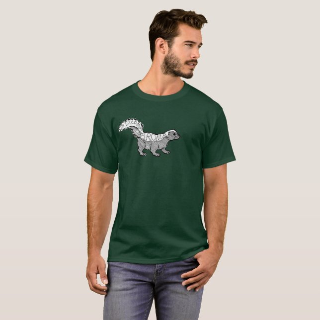 T-shirts O aroma de Tacoma (Frente Completa)