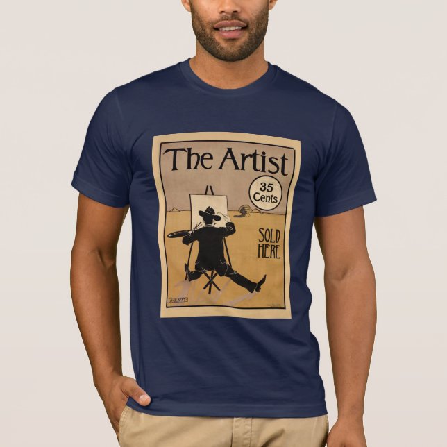 T-shirts O artista (Frente)