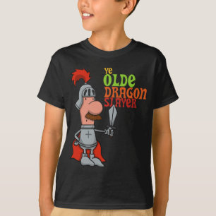 T-shirts O assassino do dragão do YE Olde caçoa o T