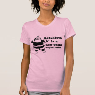 T-shirts O ateísmo é uma organização sem fins lucrativo