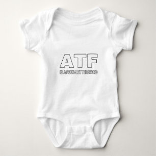 T-shirts O ATF é uma palavra de quatro letras
