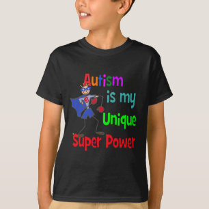 T-shirts O autismo é meu poder super original