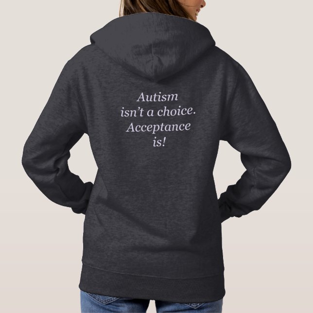 T-shirts O autismo não é uma escolha (Verso)