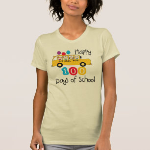 T-shirts O auto escolar comemora 100 dias