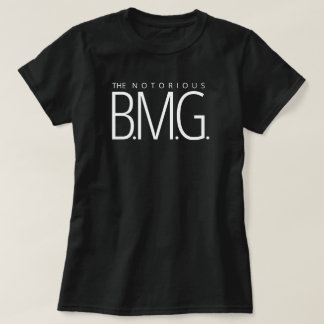 T-shirts O B.M.G notório (preto)