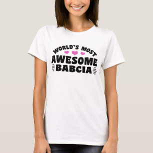 T-shirts O Babcia o mais impressionante do mundo