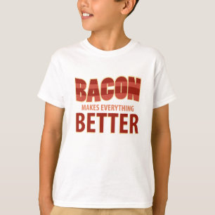 T-shirts O bacon faz tudo melhor