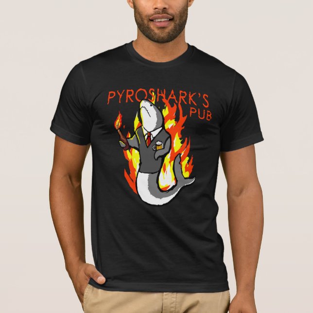 T-shirts O bar de Pyroshark (Frente)