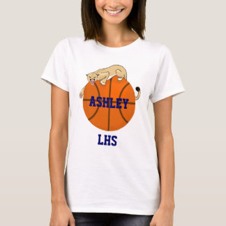 T-shirts O basquetebol ostenta o T - pumas ou Pumas