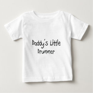 T-shirts O baterista pequeno do pai