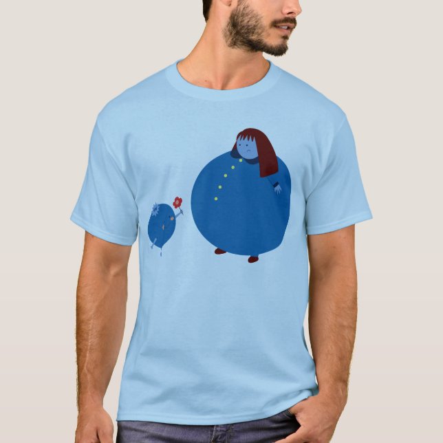 T-shirts O Beau da violeta (Frente)