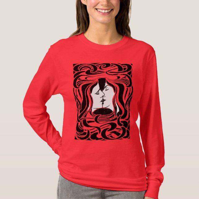 T-shirts O Beijo (Frente)