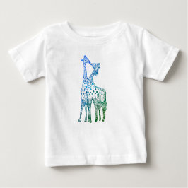 T-shirts O beijo das girafas Tutu RufleTee