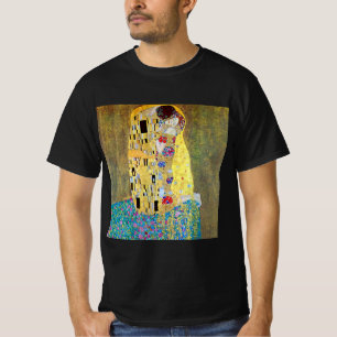 T-shirts O Beijo de Gustav Klimt, Arte Nova Antiga