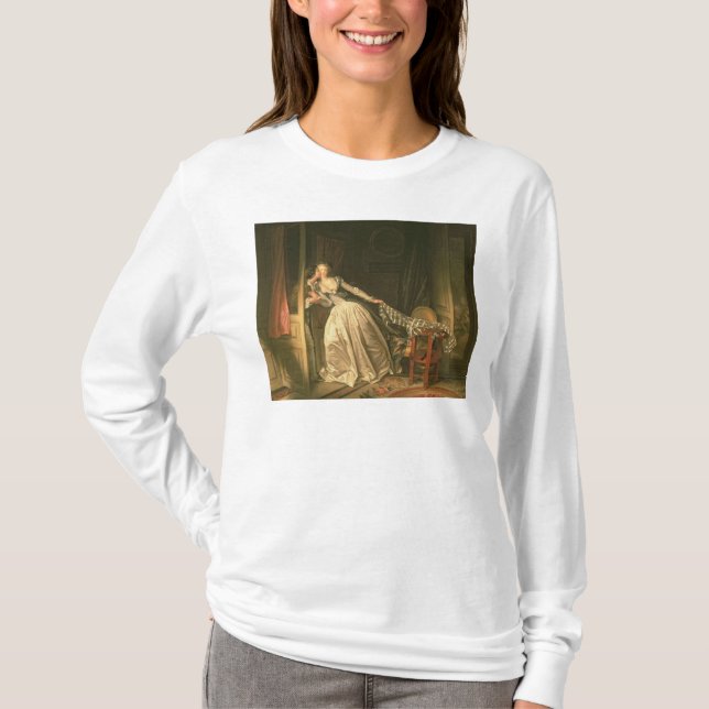 T-shirts O beijo roubado, c.1788 (Frente)
