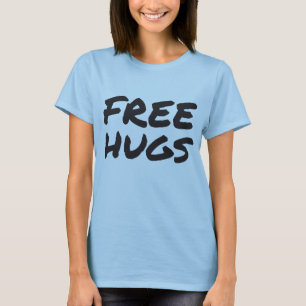 T-shirts O Bella das mulheres livres dos abraços+T-shirt da